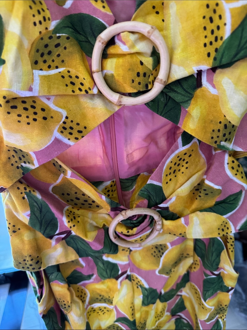 FARM Rio Fresh Lemons Jumpsuit - Picture 5 of 10
